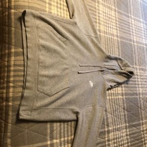 Gray Nike hoodie
